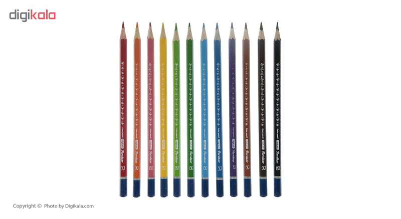 مداد رنگی 12 رنگ پارسیکار مدل JM895-1
