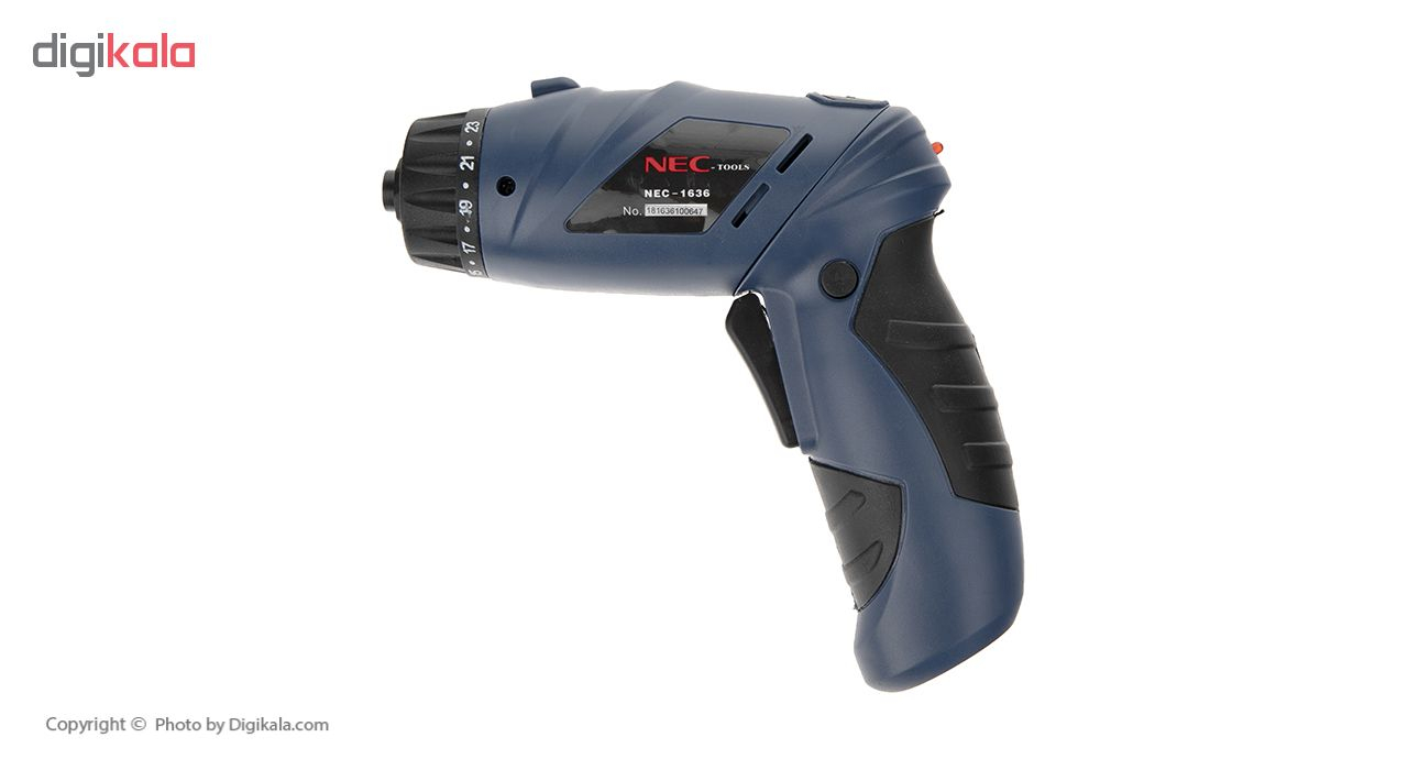 پیچ گوشتی شارژی و سری پیچ گوشتی ان ای سی مدل NEC-1636