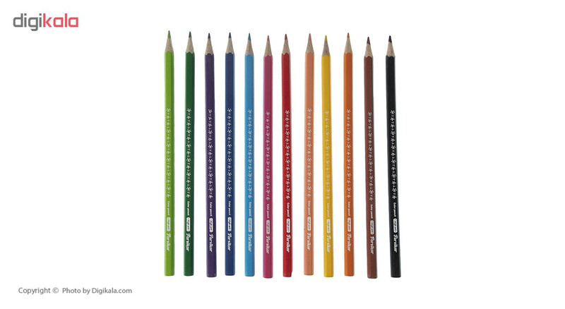 مداد رنگی 12 رنگ پارسیکار مدل JM 880-12-1 A15
