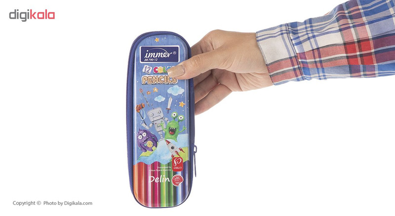 مداد رنگی 12 رنگ ایمر مدل JM790-12-3