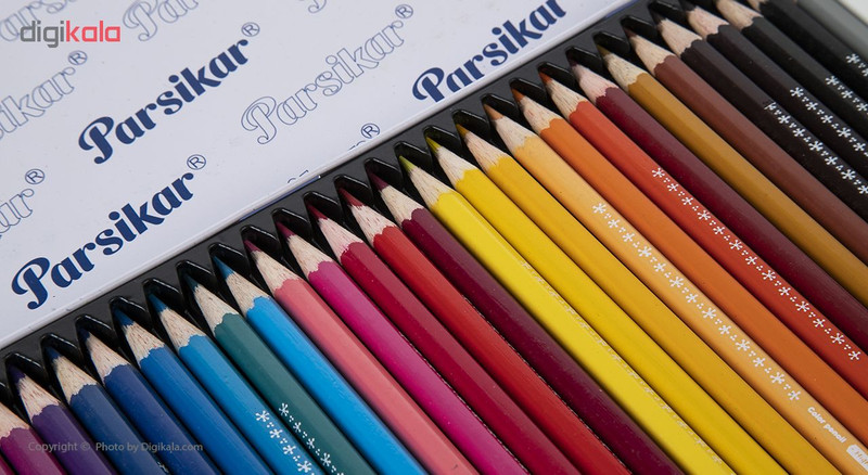 مداد رنگی 36 رنگ پارسیکار مدل JM870-2