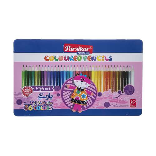 مداد رنگی 36 رنگ پارسیکار مدل JM870-1