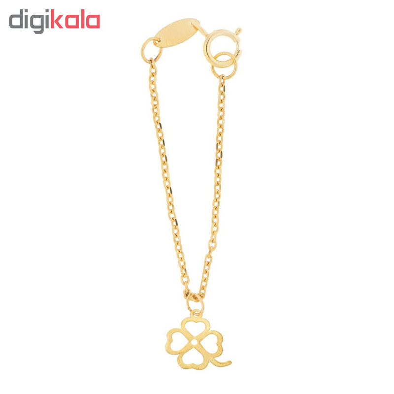 آویز ساعت طلا 18 عیار زنانه طرح گل کد SG452