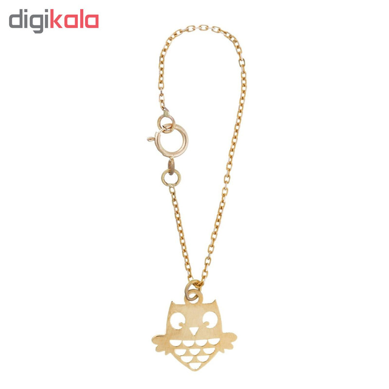 آویز ساعت طلا 18 عیار زنانه طرح جغد کد SG454 آویز ساعت طلا 18 عیار زنانه طرح جغد کد SG454