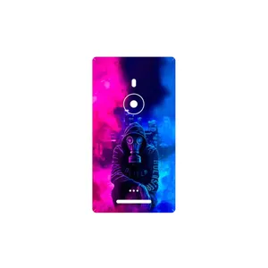 MAHOOT Smoke Rainbow Digital Art 2 Cover Sticker for Nokia Lumia 925