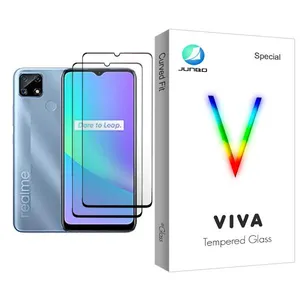 Junbo Viva Glass MIX002 Screen Protector For Realme C25 Pack Of 2