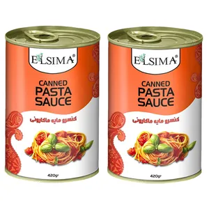 کنسرو مایه ماکارونی السیما - 420 گرم بسته 2 عددی