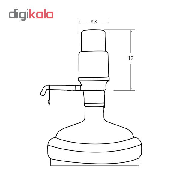 پمپ آب دستی هویلی مدل HL-04 پمپ آب دستی هویلی مدل HL-04