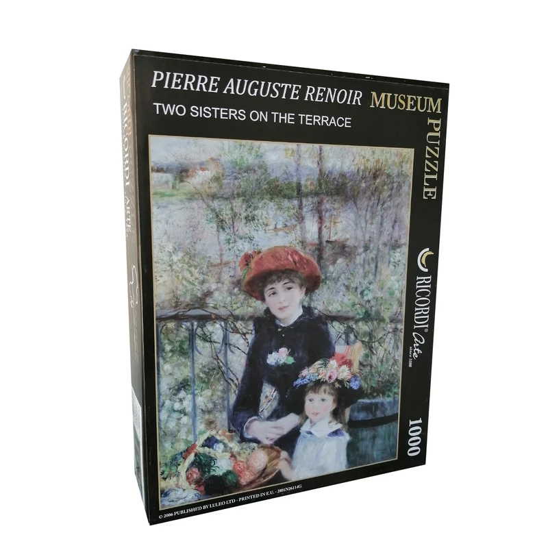 پازل 1000 تکه ریکوردی طرح دوخواهر در تراس کد 430