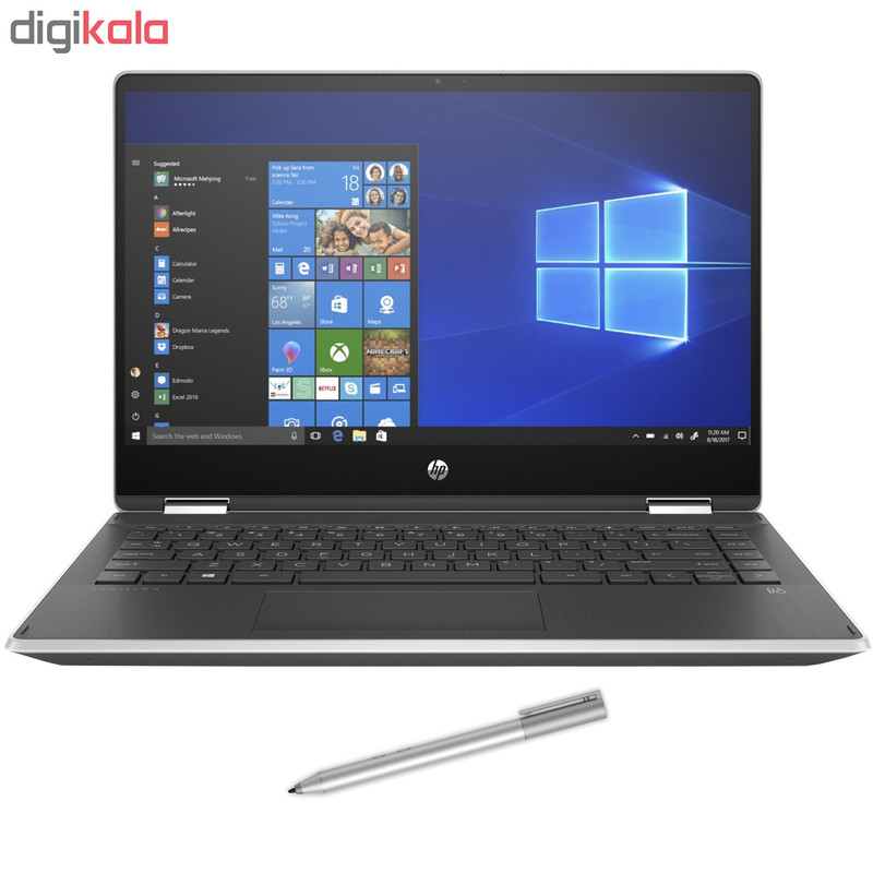 لپ تاپ 14 اینچی اچ پی مدل Pavilion X360 14T-DH000-A