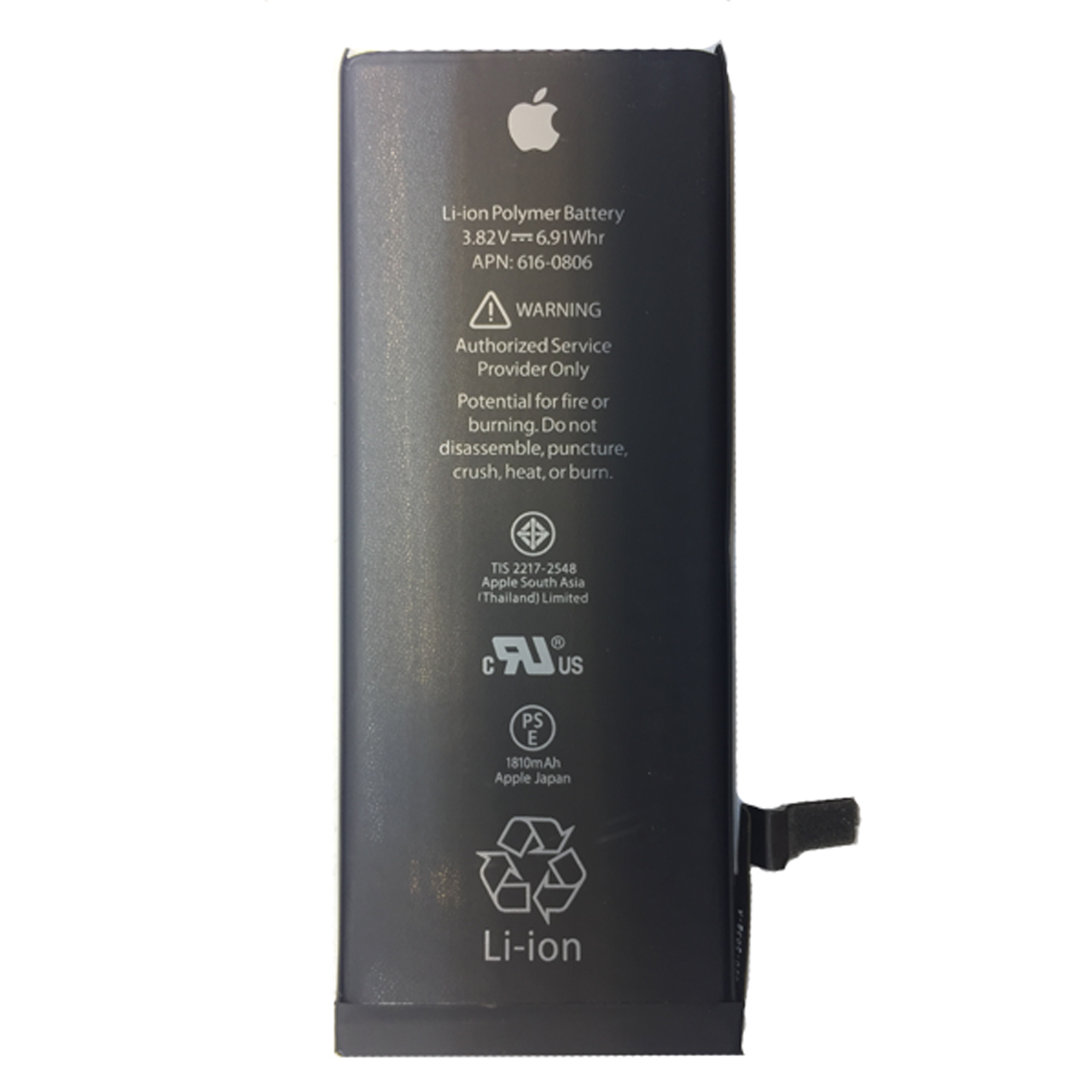 باتری موبایل مدل 0806-616 APN ظرفیت 1810 میلی آمپر ساعت مناسب برای گوشی موبایل اپل iphone 6