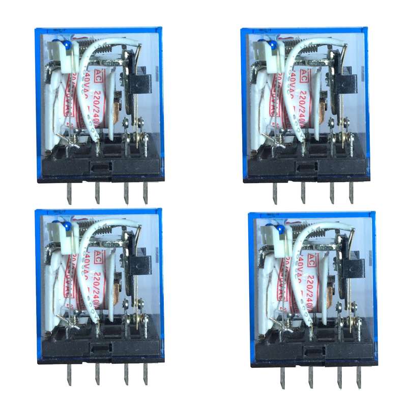 رله 8 پایه مدل MY2N-220vac بسته 4 عددی