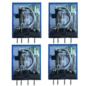 رله 8 پایه مدل MY2N-24vdc  بسته 4 عددی