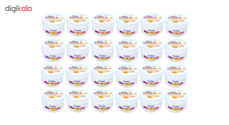 موم موبر بهین مدل Honey وزن 300 گرم مجموعه 24 عددی