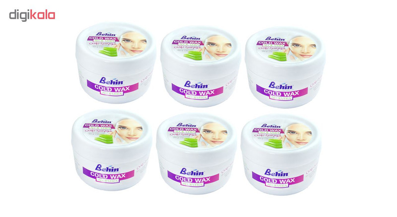 موم موبر بهین مدل Aloe Vera وزن 300 گرم مجموعه 6 عددی موم موبر بهین مدل Aloe Vera وزن 300 گرم مجموعه 6 عددی