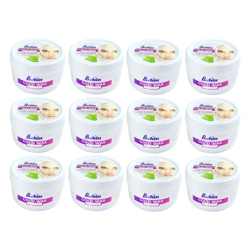 موم موبر بهین مدل Aloe Vera وزن 300 گرم مجموعه 12 عددی موم موبر بهین مدل Aloe Vera وزن 300 گرم مجموعه 12 عددی
