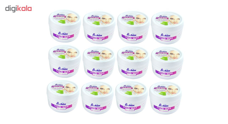 موم موبر بهین مدل Aloe Vera وزن 300 گرم مجموعه 12 عددی موم موبر بهین مدل Aloe Vera وزن 300 گرم مجموعه 12 عددی