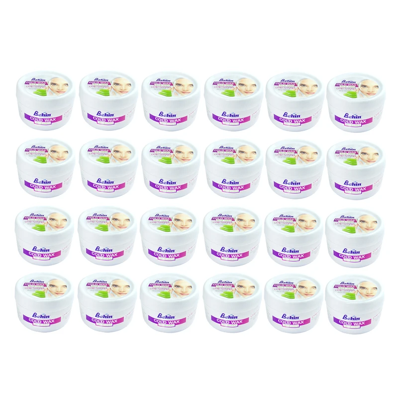 موم موبر بهین مدل Aloe Vera وزن 300 گرم مجموعه 24 عددی