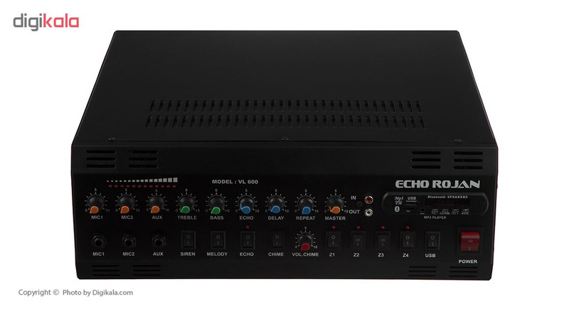 آمپلی فایر اکو روژان مدل 600 VL