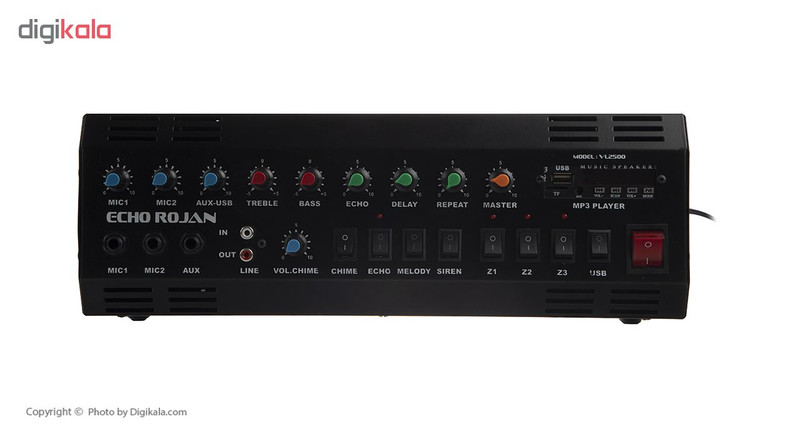 آمپلی فایر اکو روژان مدل VL 2500