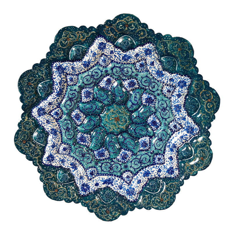 بشقاب میناکاری مدل 2005-2