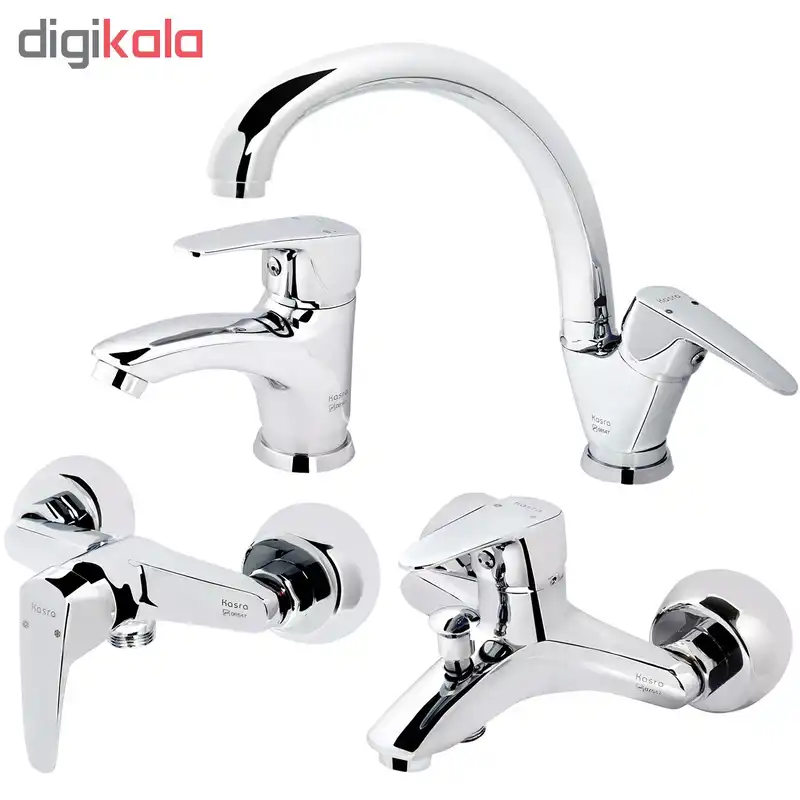 شیرآلات کسری مدل سانا مجموعه 4 عددی