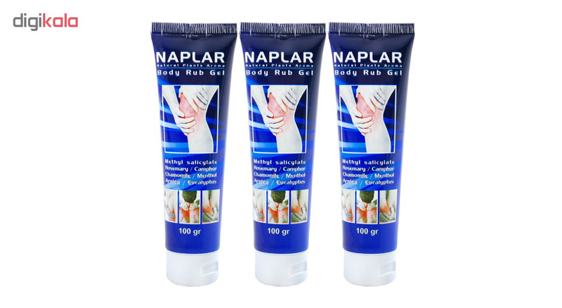 ژل ضد درد ناپلار مدل Rub Gel حجم 100 میلی لیتر مجموعه 3 عددی