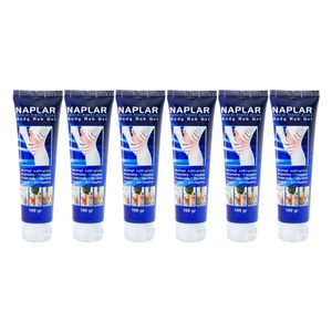 ژل ضد درد عضلانی ناپلار مدل Rub Gel حجم 100 میلیلیتر مجموعه 6 عددی با عصاره نعنا، میخک، رزماری و گزنه، کاهش التهاب و گرفتگی عضلات، اثر دوگانه گرما و سرما، تحریک گردش خون موضعی، مناسب انواع پوست