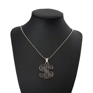 گردنبند مردانه طرح دلار کد g66