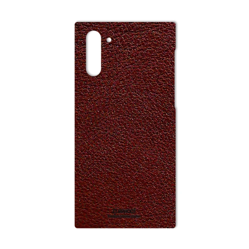 برچسب پوششی ماهوت مدل Natural-Leather مناسب برای گوشی موبایل سامسونگ Galaxy Note 10