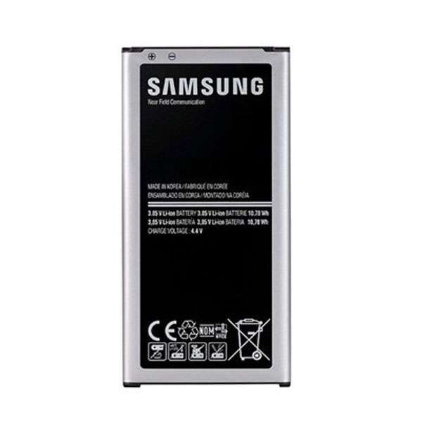 باتری موبایل مدل EB-BG900BBE با ظرفیت 2800 میلی آمپر ساعت مناسب برای گوشی موبایل سامسونگ Galaxy S5 باتری موبایل مدل EB-BG900BBE با ظرفیت 2800 میلی آمپر ساعت مناسب برای گوشی موبایل سامسونگ Galaxy S5
