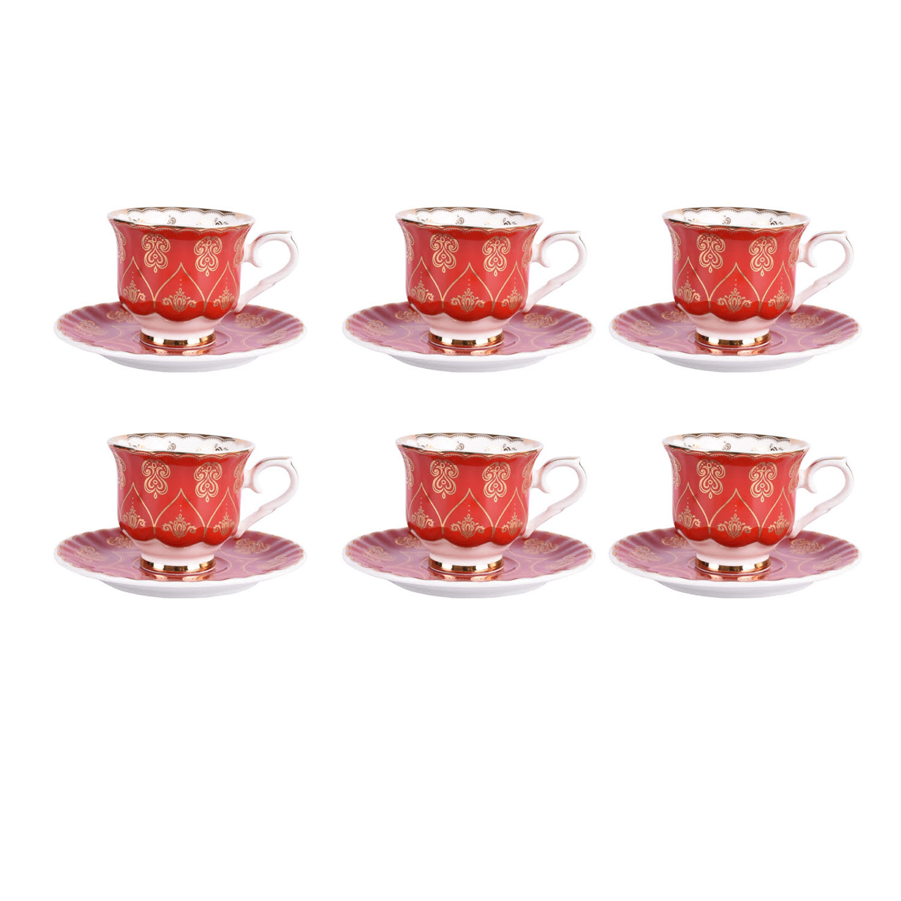 سرویس قهوه خوری 6 پارچه مدل M44