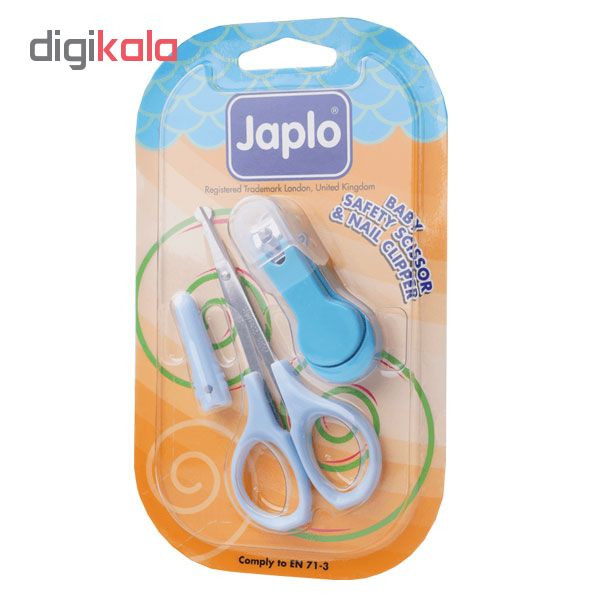 ست قیچی و ناخن گیر نوزاد جاپلو مدل j400