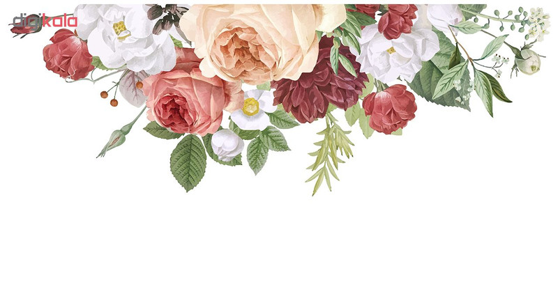 استیکر دیواری طرح گلهای رویایی کد01