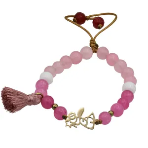 دستبند نقره زنانه کد 488s2