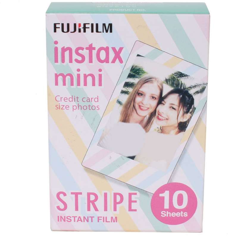فیلم مخصوص فوجی فیلم مدل instax mini STRIPE فیلم مخصوص فوجی فیلم مدل instax mini STRIPE
