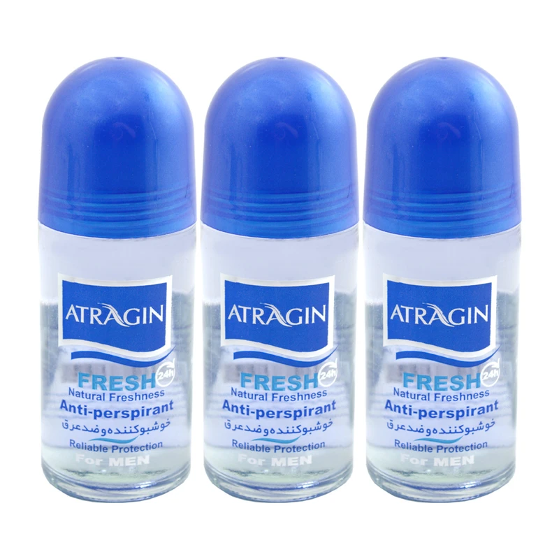  رول ضد تعریق مردانه عطرآگین مدل B1 حجم 50 میلی لیتر مجموعه 3 عددی