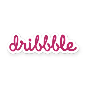 Wensoni Dribbble Text Sticker