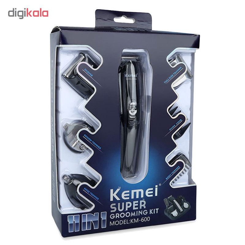 ماشین اصلاح موی سر، صورت و بدن کیمی مدل KM-600