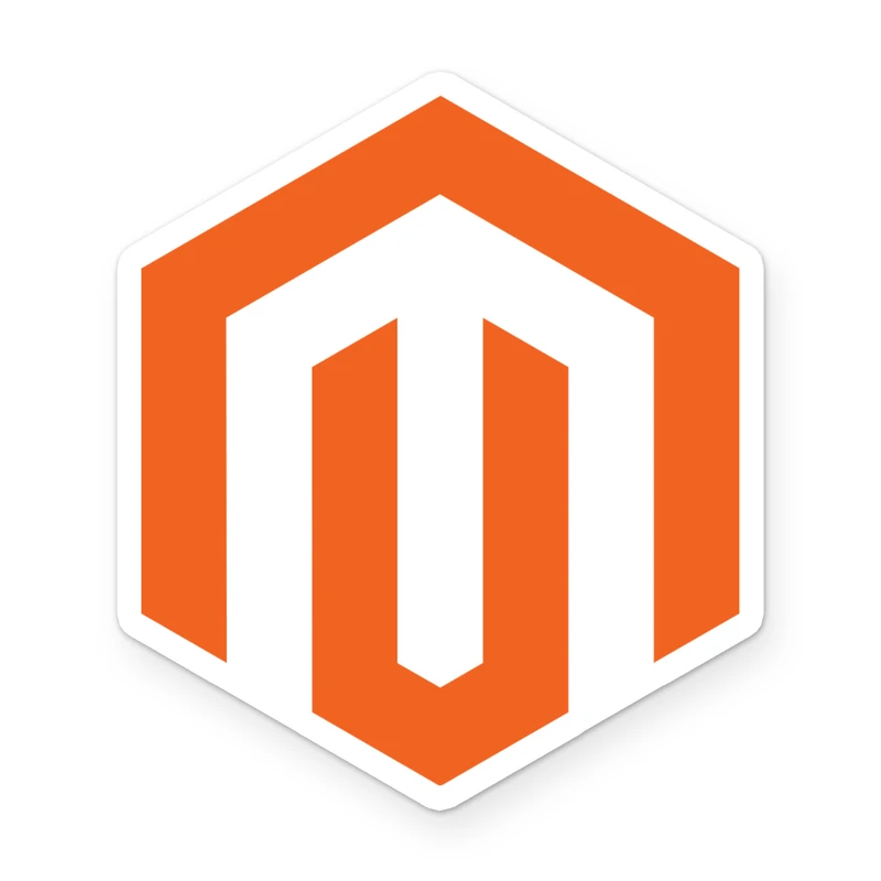 استیکر ونسونی طرح Magento Logo