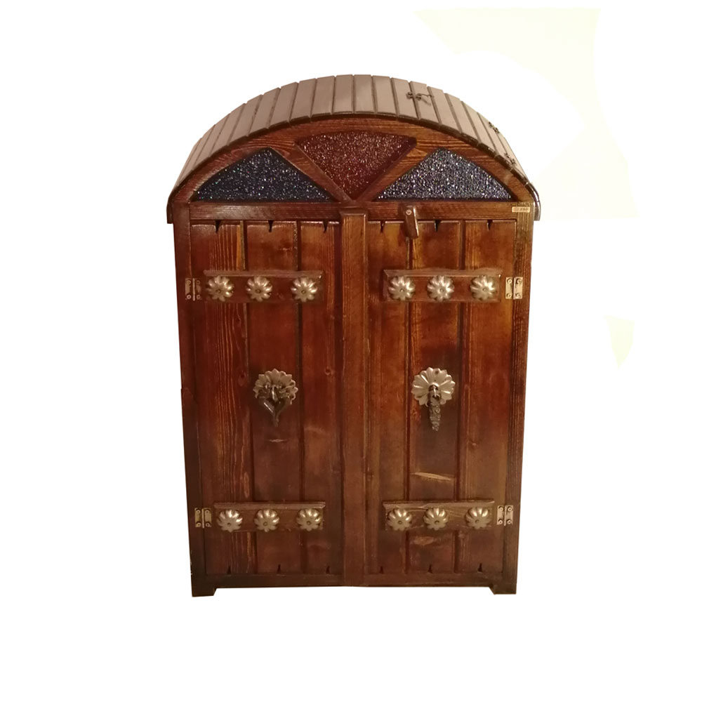 جاکفشی چوبر طرح گنبدی کلون دار کد 005