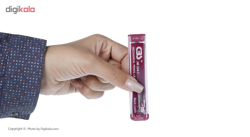 نوک مداد نوکی 0.7 میلی متری سی بی اس مدل JM 334-7 نوک مداد نوکی 0.7 میلی متری سی بی اس مدل JM 334-7