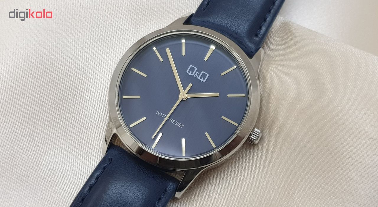 ساعت مچی عقربه ای مردانه کیو اند کیو کد qb36j302y