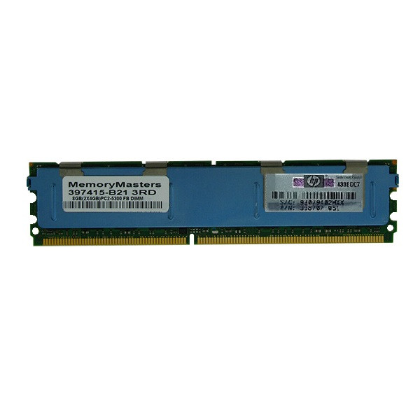 رم سرور DDR2 دو کاناله 667 مگاهرتز CL5 اچ پی مدل 397415B21 ظرفیت 8 گیگابایت