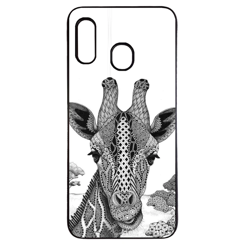 کاور طرح زرافه کد 1105410943139 مناسب برای گوشی موبایل سامسونگ galaxy a30