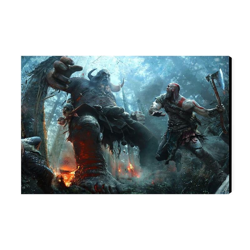 تابلو شاسی طرح God of War مدل As1096