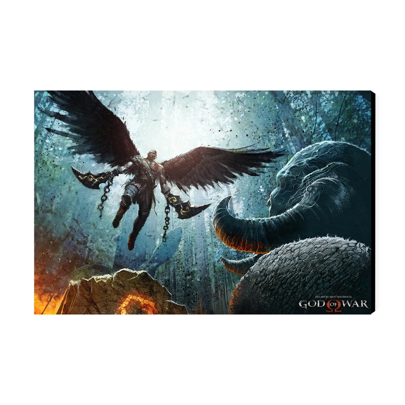 تابلو شاسی طرح God of War مدل As1097