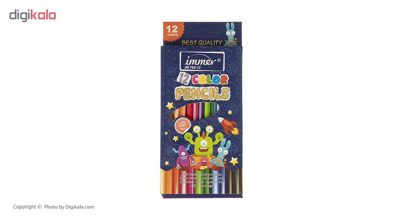 مداد رنگی 12 رنگ ایمر مدل JM 760-12-1