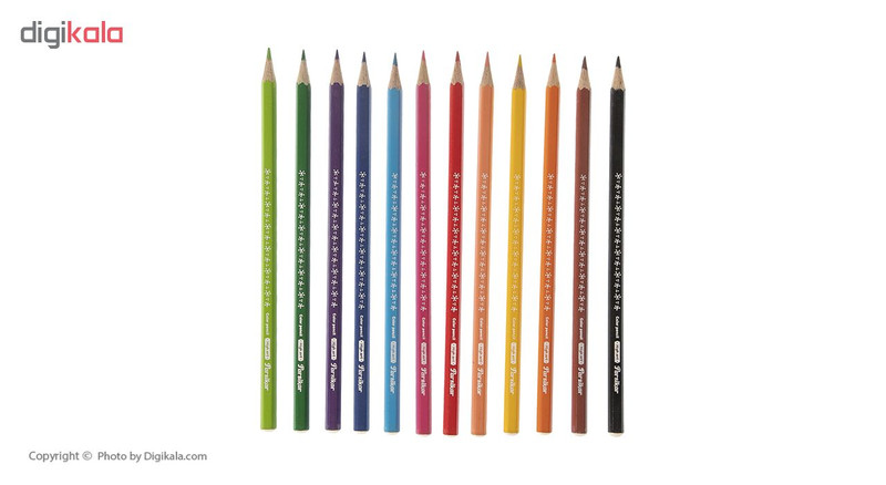 مداد رنگی 12 رنگ ایمر مدل JM 760-12-1