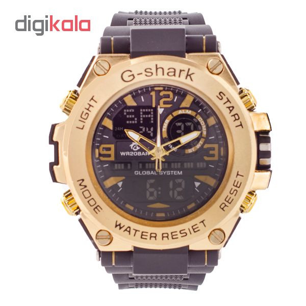 ساعت مچی دیجیتال مردانه جی شارک کد G-SH 3322 - ME-TA